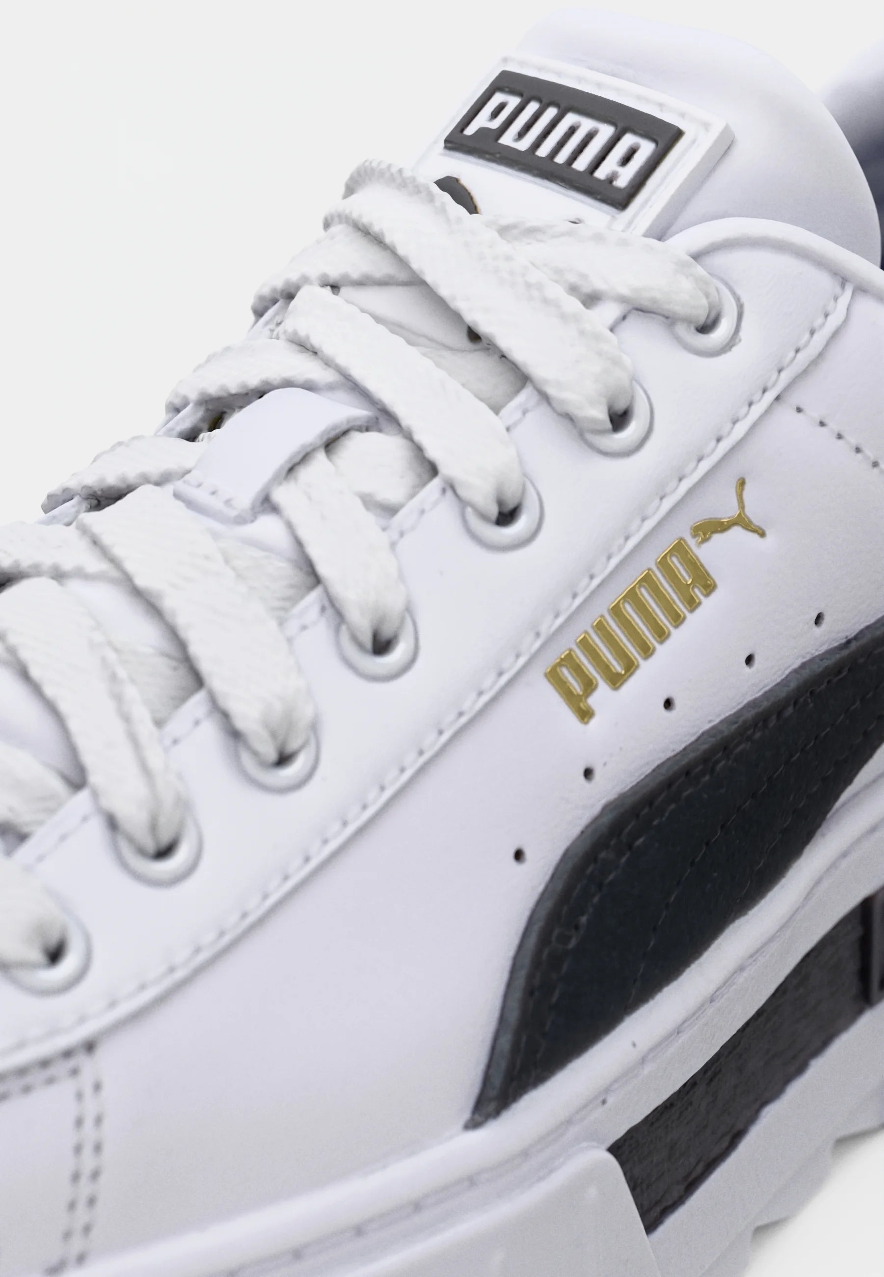 Puma Mayze LTH MUJER — Blanco/Negro