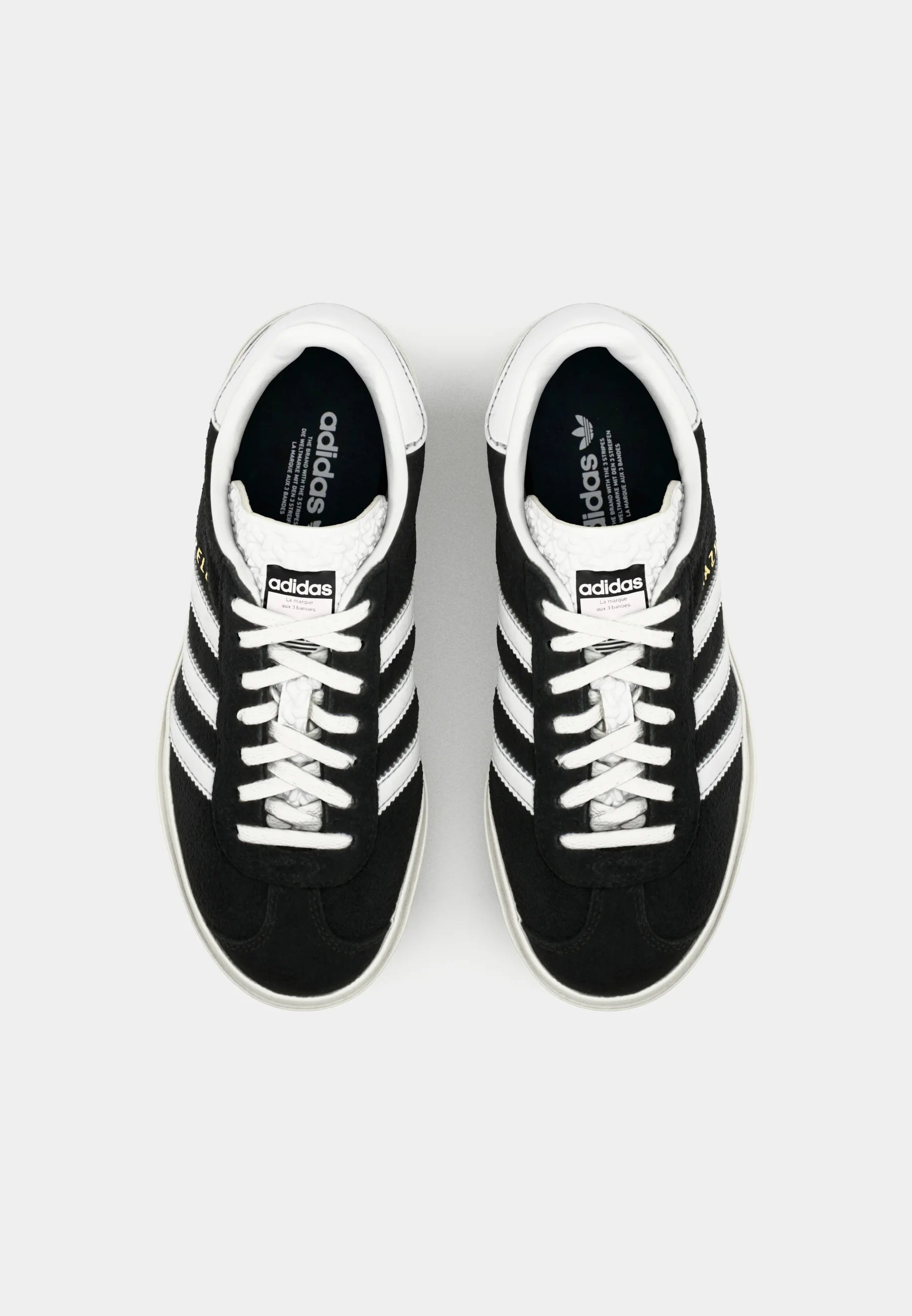 Adidas Gazelle Bold Mujer — Negro