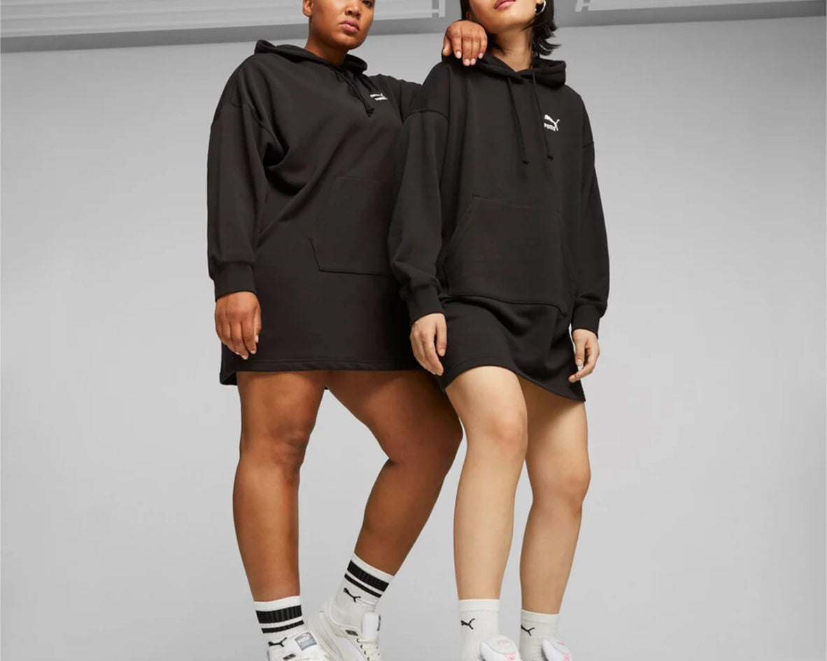 Puma CLASSICS HOODED DRESS TR - Talla M
