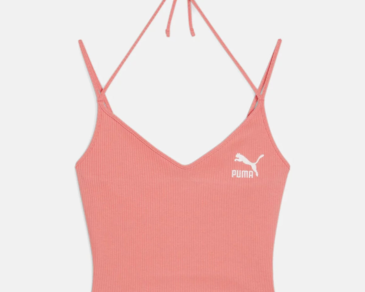 Puma CLASSICS RIBBED CROP TOP - Talla XS