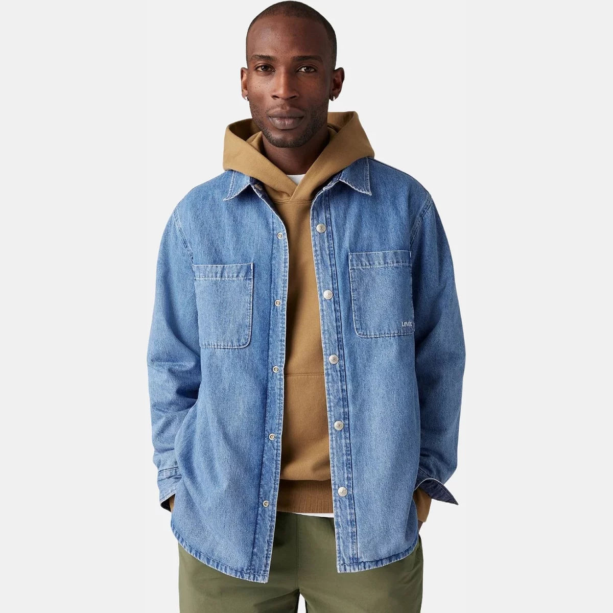 Levi’s BRYANT PADDED REV OVERSH LIGHT - Talla S