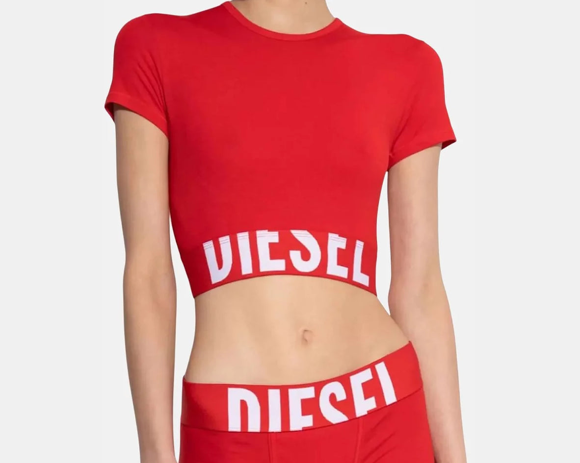 Diesel UFTEE-SPORT-CROPPED-T-SHIRT - Talla M