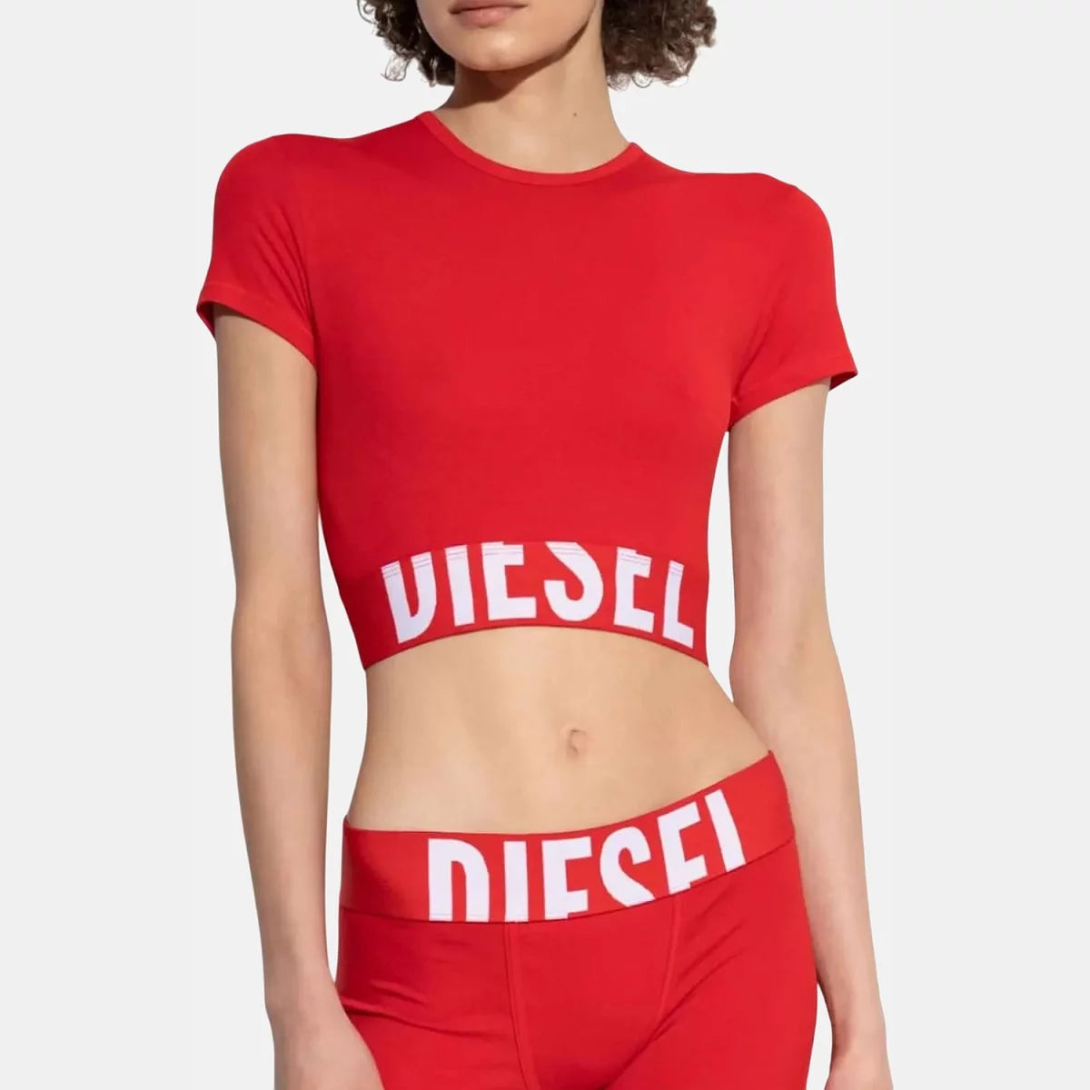 Diesel UFTEE-SPORT-CROPPED-T-SHIRT - Talla M