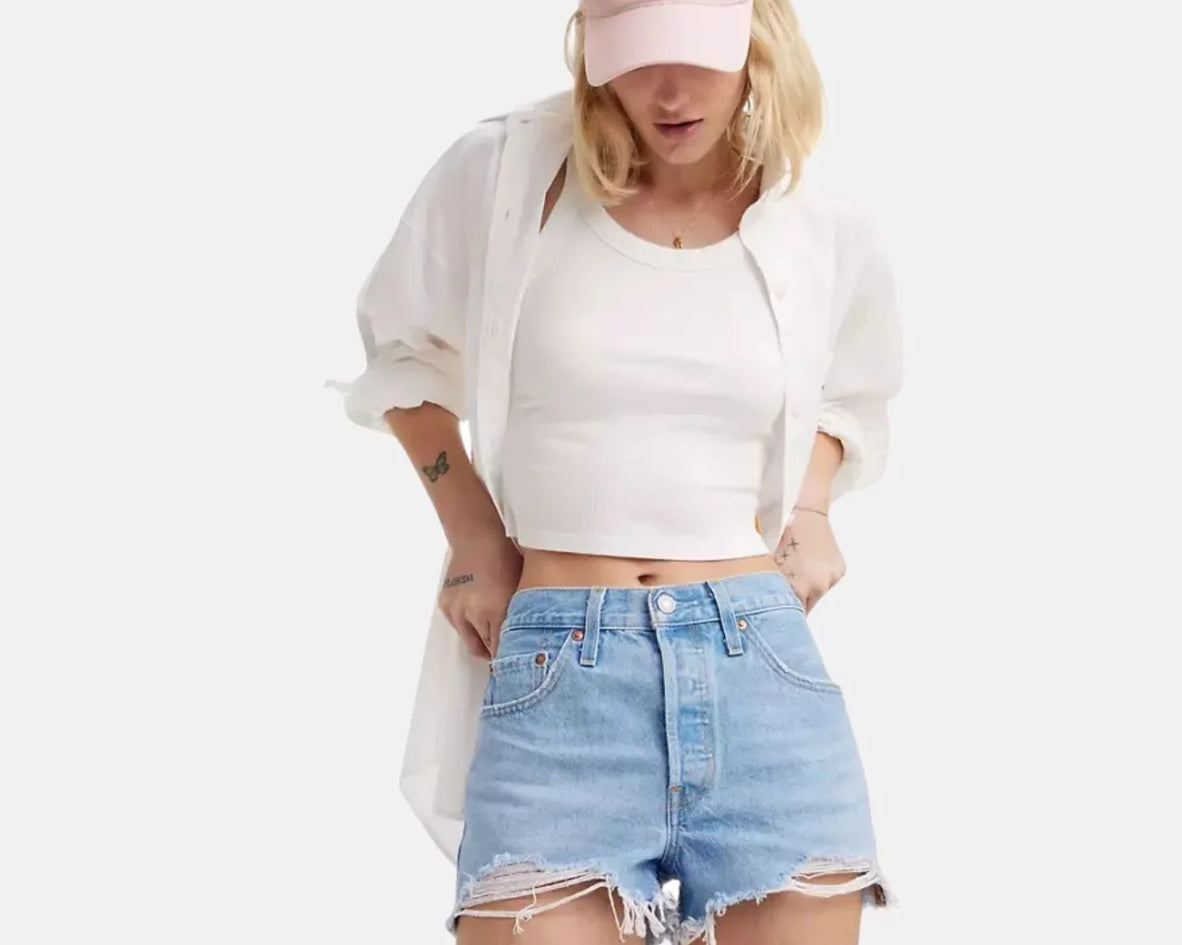 Levi’s 501 ORIGINAL SHORT LIGHT INDIG - Talla 26