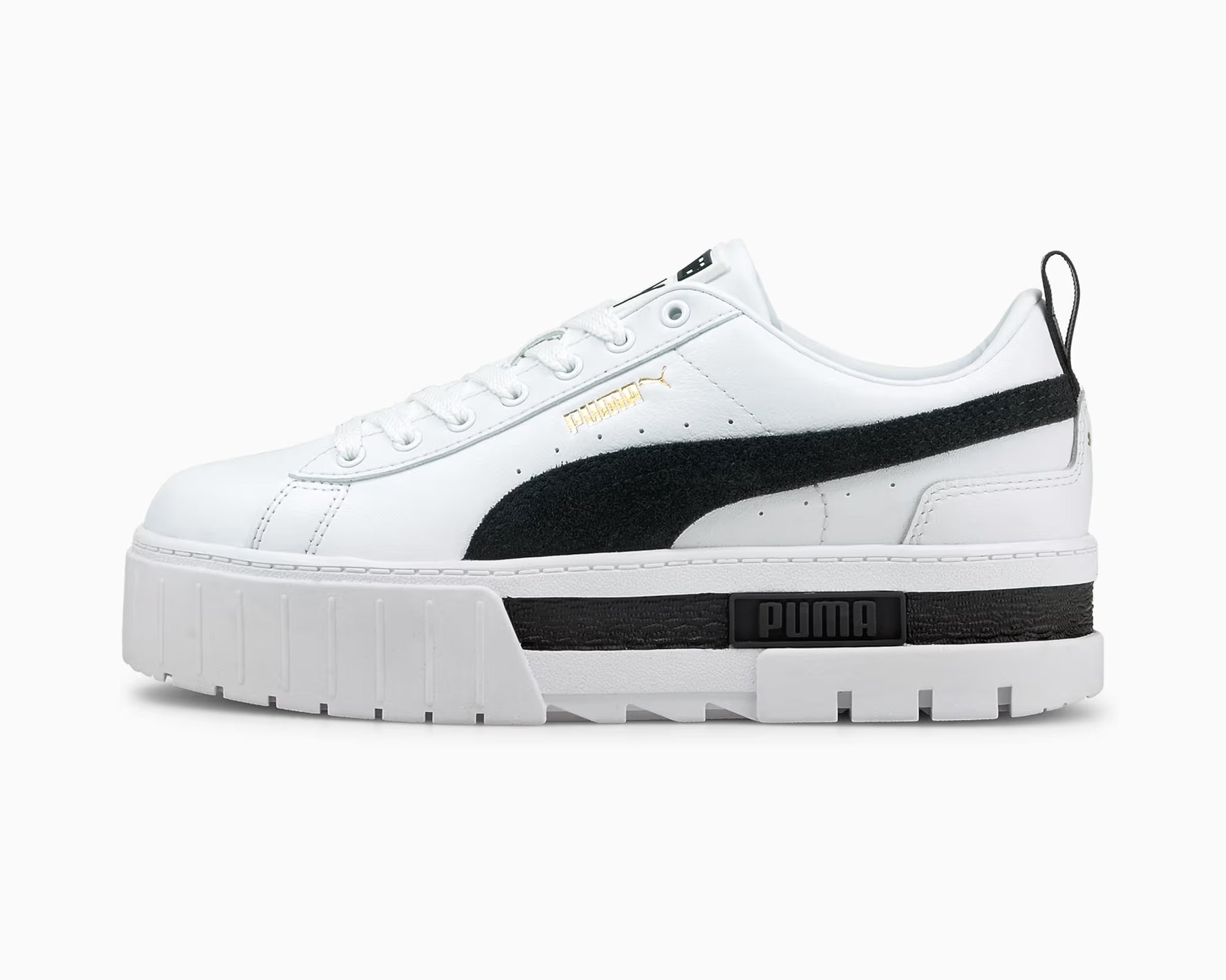 Puma Mayze LTH MUJER — Blanco/Negro