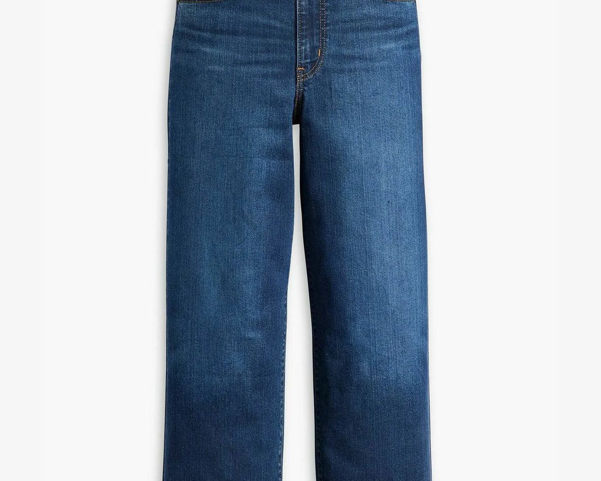 Levi's High Rise Wide Leg Mujer — Índigo Oscuro