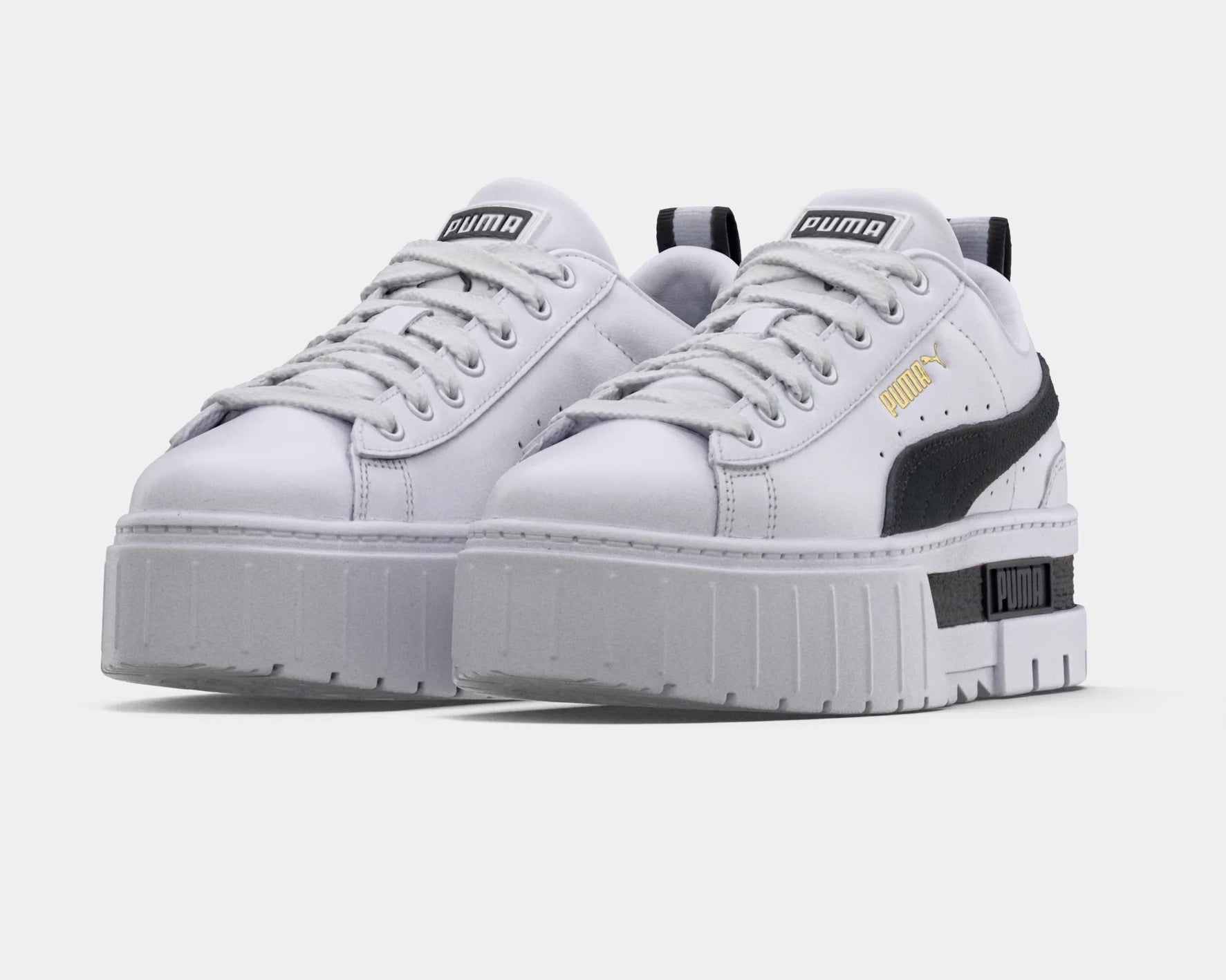 Puma Mayze LTH MUJER — Blanco/Negro