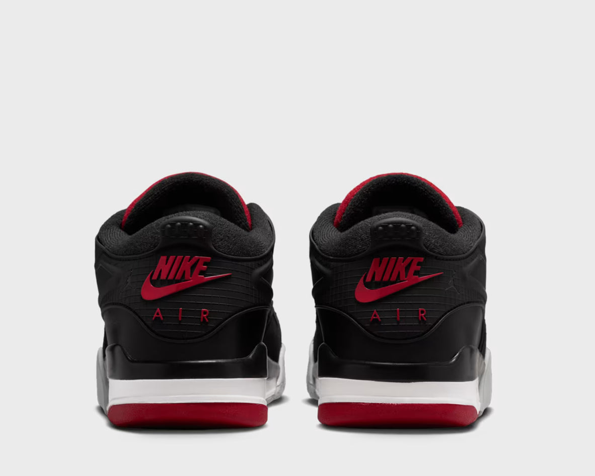 Air Jordan 4 RM Hombre — Negro/Rojo